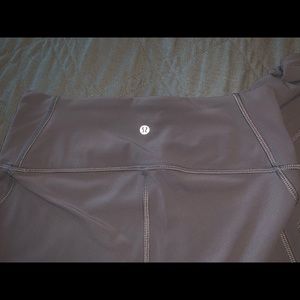 Slate Grey Cropped Leggings